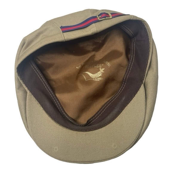 Vintage Trav’Ler By Country Gentlemen Tan Beret Hat - Picture 6 of 7